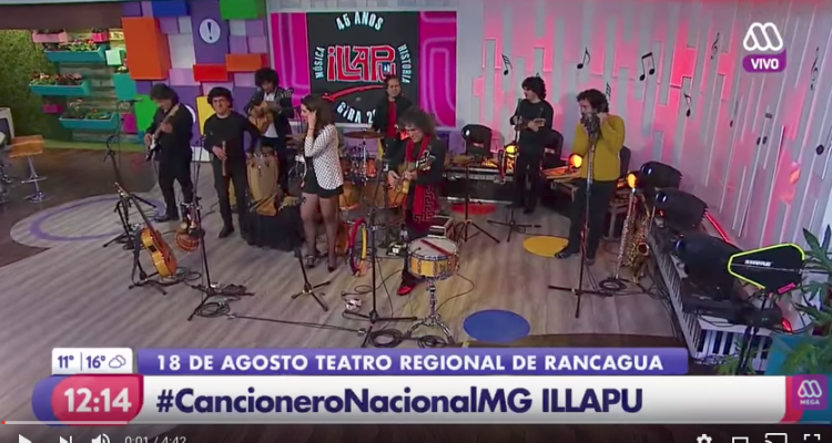 Illapu en Mucho Gusto Mega